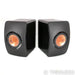 KEF LS50 Bookshelf Speakers; Black Pair