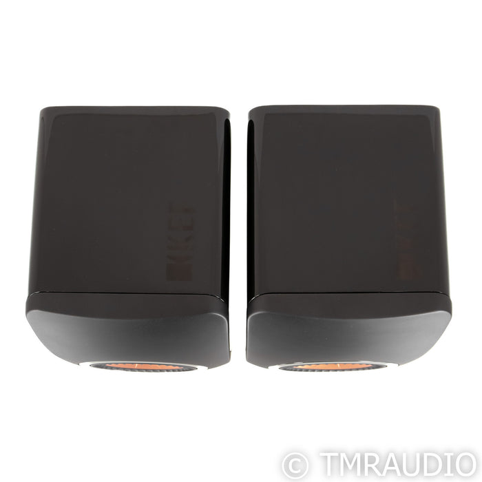 KEF LS50 Bookshelf Speakers; Black Pair
