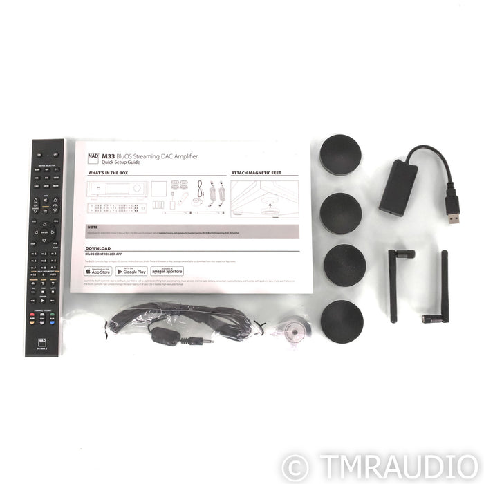 NAD M33 Wireless Streaming Integrated Amplifier; M-33 (Open Box)