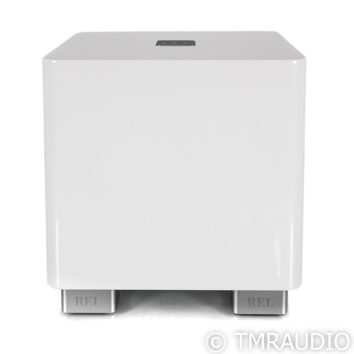 REL T5x 8" Powered Subwoofer; White
