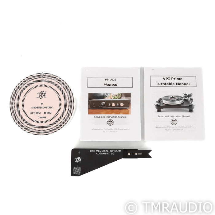 VPI Prime Belt Drive Turntable; SoundSmith Zephyr MIMC Cartridge; JMW-10 Tonearm