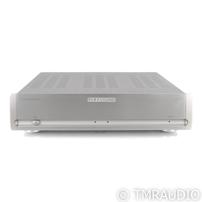 Parasound Halo A23+ Stereo / Mono Power Amplifier; Silver; A-23 Plus