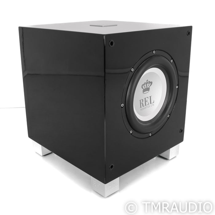 REL T7i 10" Powered Subwoofer; Black