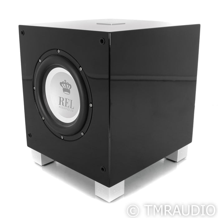 REL T7i 10" Powered Subwoofer; Black