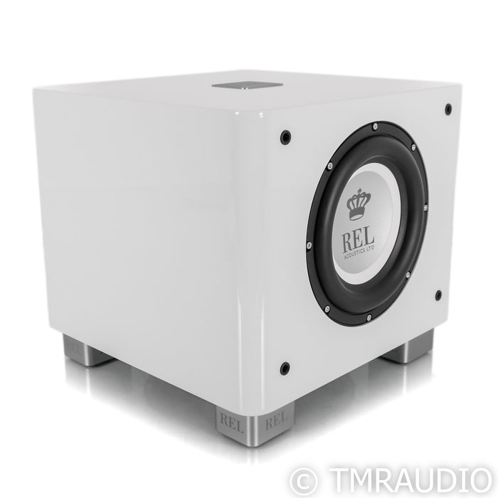 REL T7x 10" Powered Subwoofer; White
