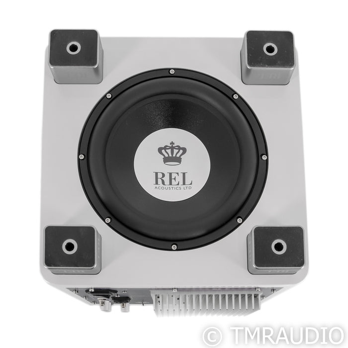 REL T7x 10" Powered Subwoofer; White