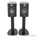 Focal Sopra No. 1 Bookshelf Speakers; Dogato Walnut Pair with Stands