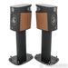 Focal Sopra No. 1 Bookshelf Speakers; Dogato Walnut Pair with Stands