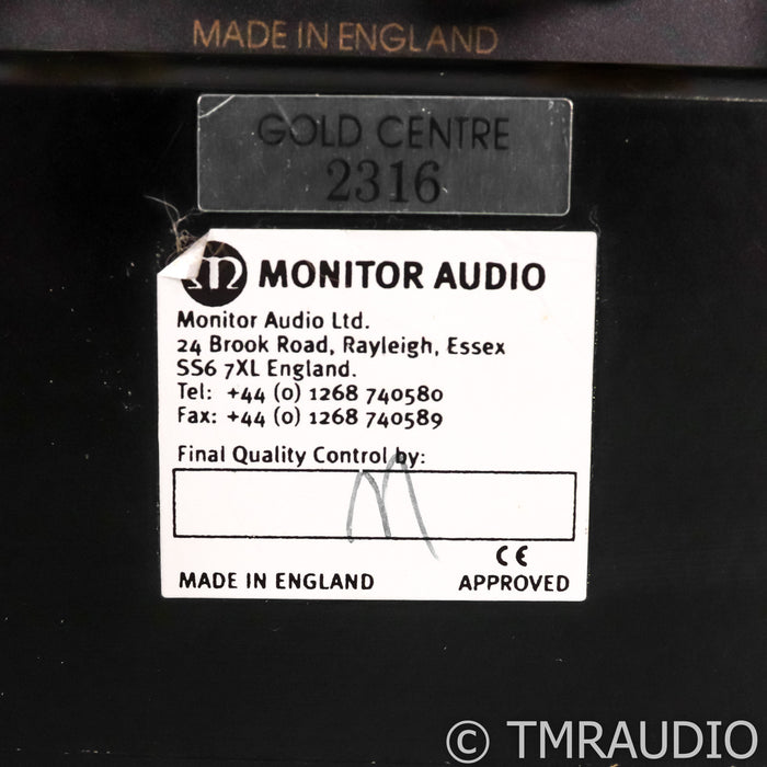Monitor Audio Gold Reference Center Channel Speaker; Oak