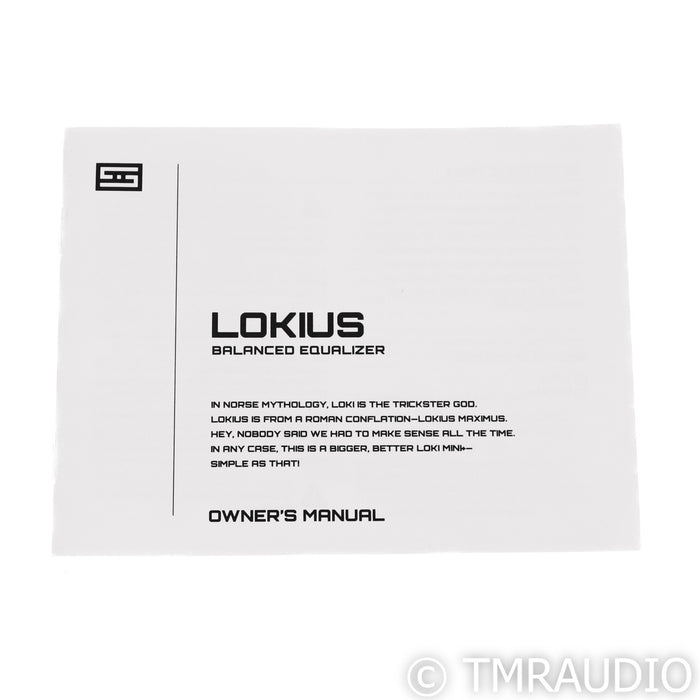 Schiit Lokius Equalizer; Black