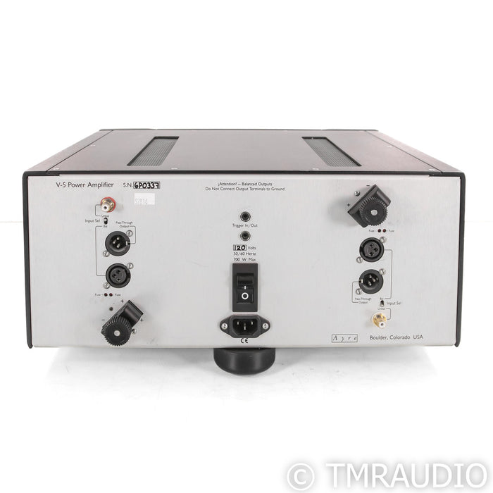 Ayre Acoustics V-5xe Stereo Power Amplifier; Black
