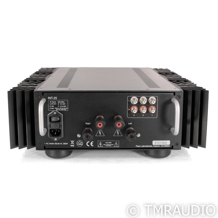 Pass Labs INT-25 Stereo Integrated Amplifier; INT25; Silver