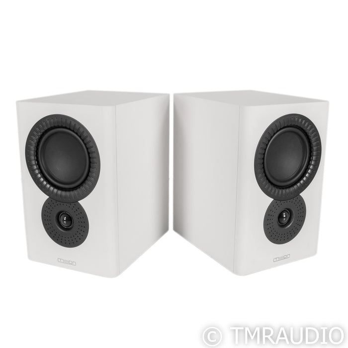 Mission LX Connect Powered Wireless Bookshelf Speakers; Hub; White Pair