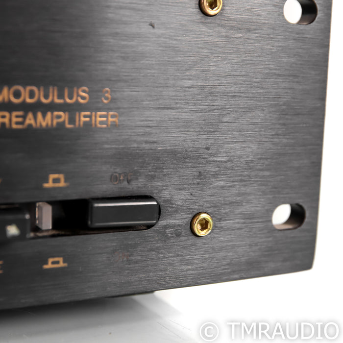 Audible Illusions Modulus M3A Stereo Tube Preamplifier; MM Phono; Black