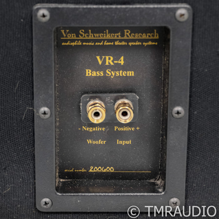 Von Schweikert Research VR-4 Floorstanding Speakers; Rosewood Pair