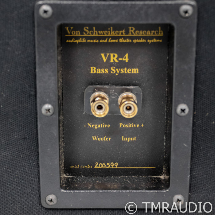 Von Schweikert Research VR-4 Floorstanding Speakers; Rosewood Pair