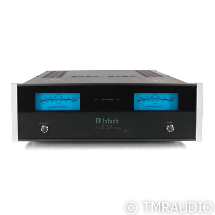 McIntosh MC152 Stereo Power Amplifier; Black
