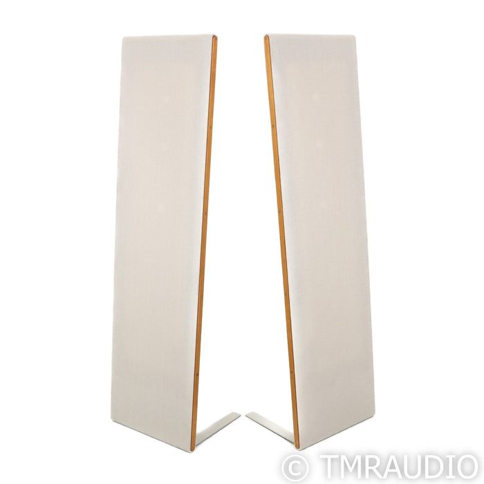 Magnepan MG .7 Planar Magnetic Floorstanding Speakers; Oak Pair w/ Off White Fabric