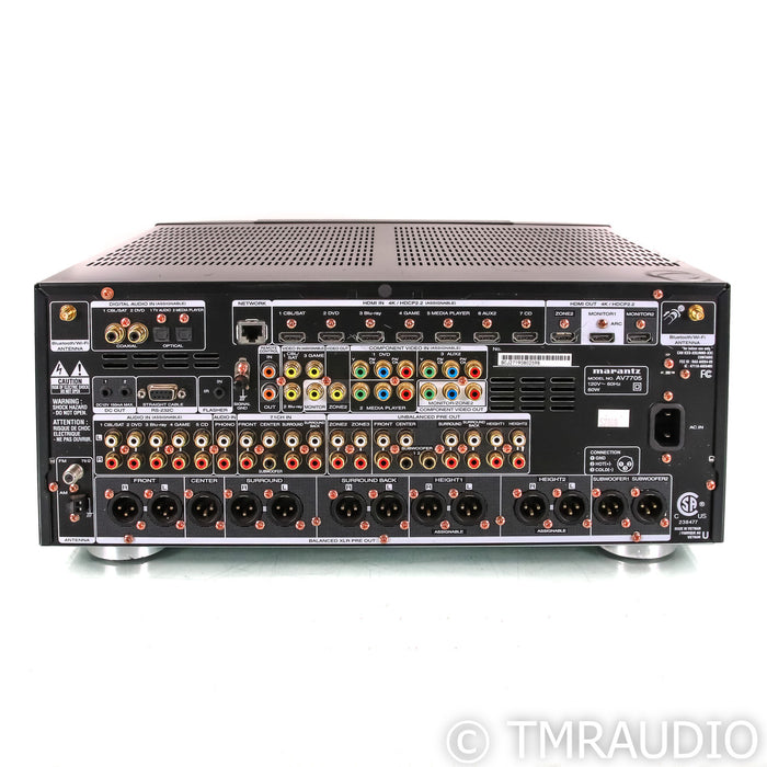 Marantz AV7705 11.2 Surround Preamplifier; Black