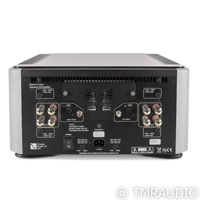 PS Audio BHK Signature 250 Stereo Tube Hybrid Amplifier; Silver (Used)