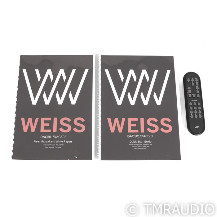 Weiss DAC501 D/A Converter; DAC-501; Roon Ready