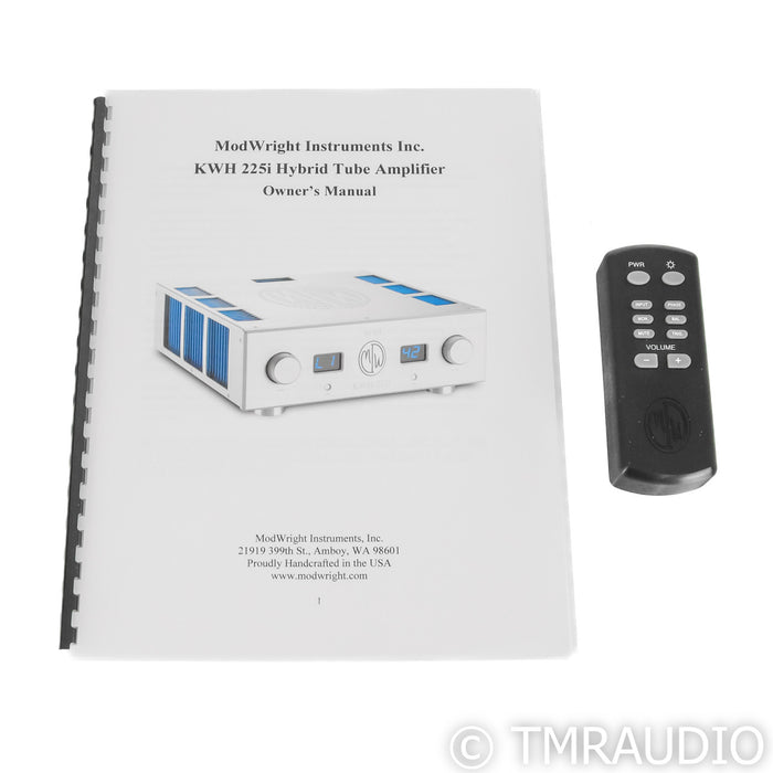 ModWright KWH 225i Stereo Tube Hybrid Integrated Amplifier; Black (Open Box)