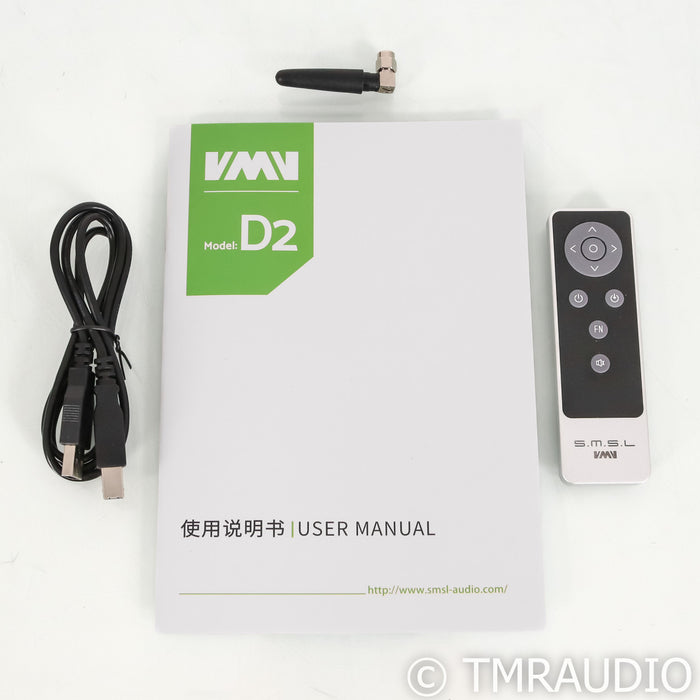 SMSL VMV D2 DAC; D/A Converter; Black