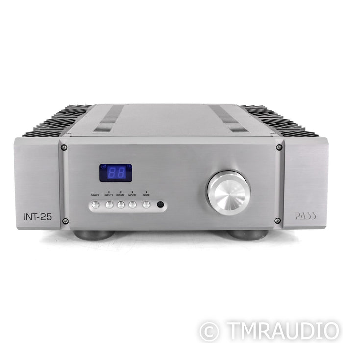 Pass Labs INT-25 Stereo Integrated Amplifier; Silver; INT25