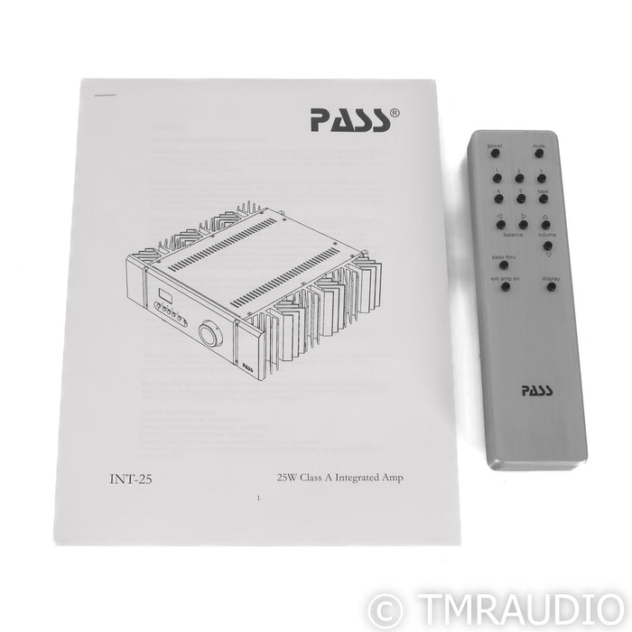 Pass Labs INT-25 Stereo Integrated Amplifier; Silver; INT25