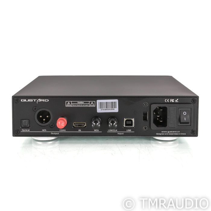 Gustard U18 DDC; U-18; Black; USB D/D Converter