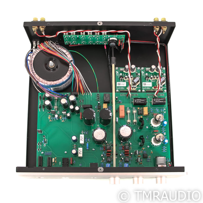 Rogue Audio Sphinx V3 Stereo Tube Hybrid Integrated Amplifier; Silver; MM / MC Phono