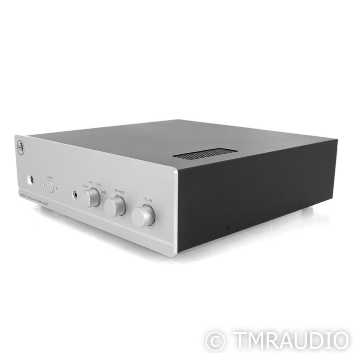 Rogue Audio Sphinx V3 Stereo Tube Hybrid Integrated Amplifier; Silver; MM / MC Phono