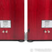 Zu Audio Omen Dirty Weekend MkII Floorstanding Speakers; Ruby Red Hickory Pair