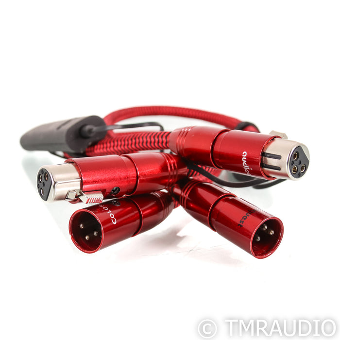 AudioQuest Colorado XLR Cables; 0.5m Pair Balanced Interconnects