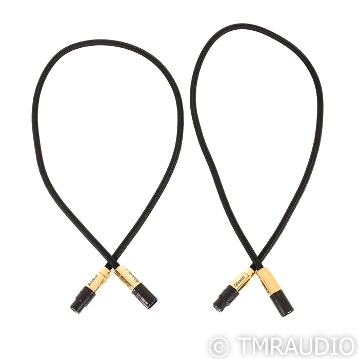 McIntosh CBA1M XLR Cables; 1m Pair Balanced Interconnects