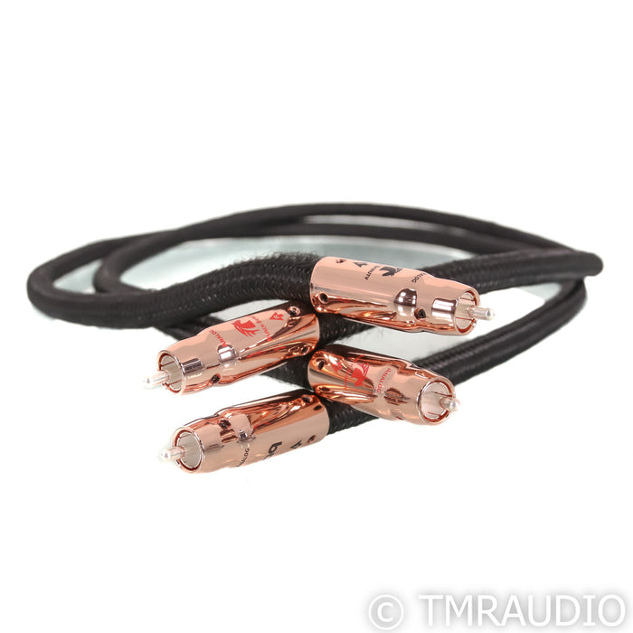 AudioQuest Black Beauty RCA Cables; 1m Pair Interconnects (Open Box)