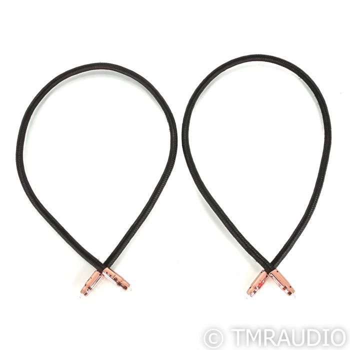 AudioQuest Black Beauty RCA Cables; 1m Pair Interconnects (Open Box)