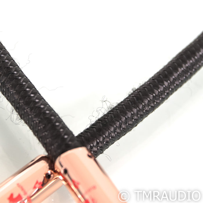 AudioQuest Black Beauty RCA Cables; 1m Pair Interconnects (Open Box)