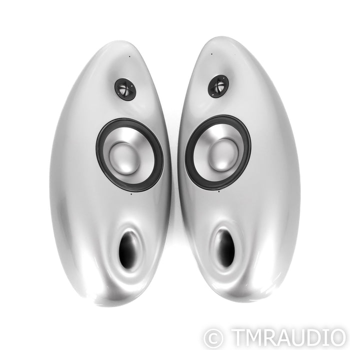 Vivid Audio OVAL 11 Bookshelf Speakers; Silver Pair