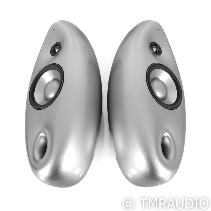Vivid Audio OVAL 11 Bookshelf Speakers; Silver Pair