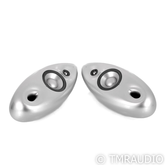 Vivid Audio OVAL 11 Bookshelf Speakers; Silver Pair