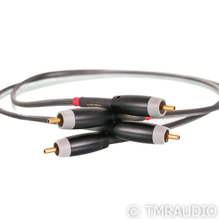 Audience Conductor RCA Cables; 1 Pair Interconnects