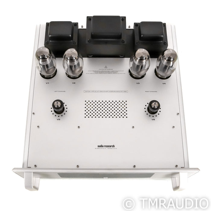 Audio Research VT80 SE Stereo Tube Power Amplifier; VT-80SE; Silver