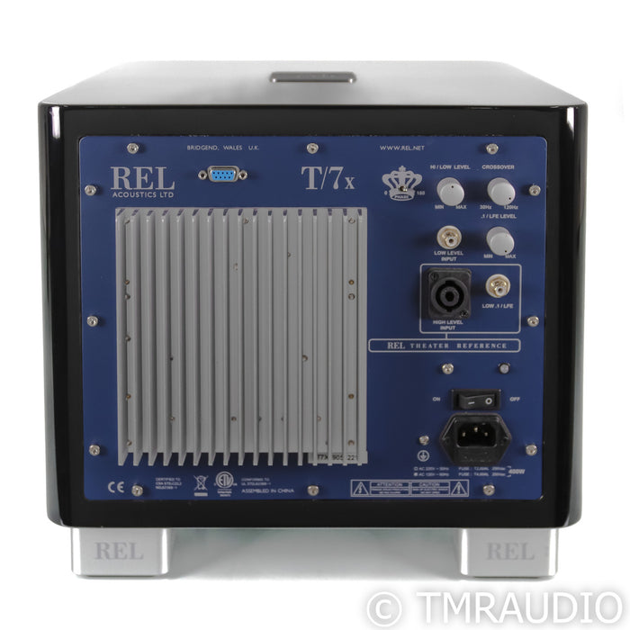 REL T7x 8" Powered Subwoofer; Black