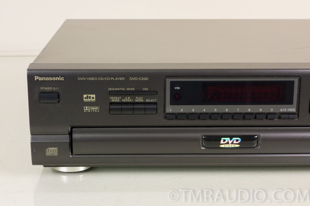 Panasonic DVD-C220 DVD/Video DVD/CD Player