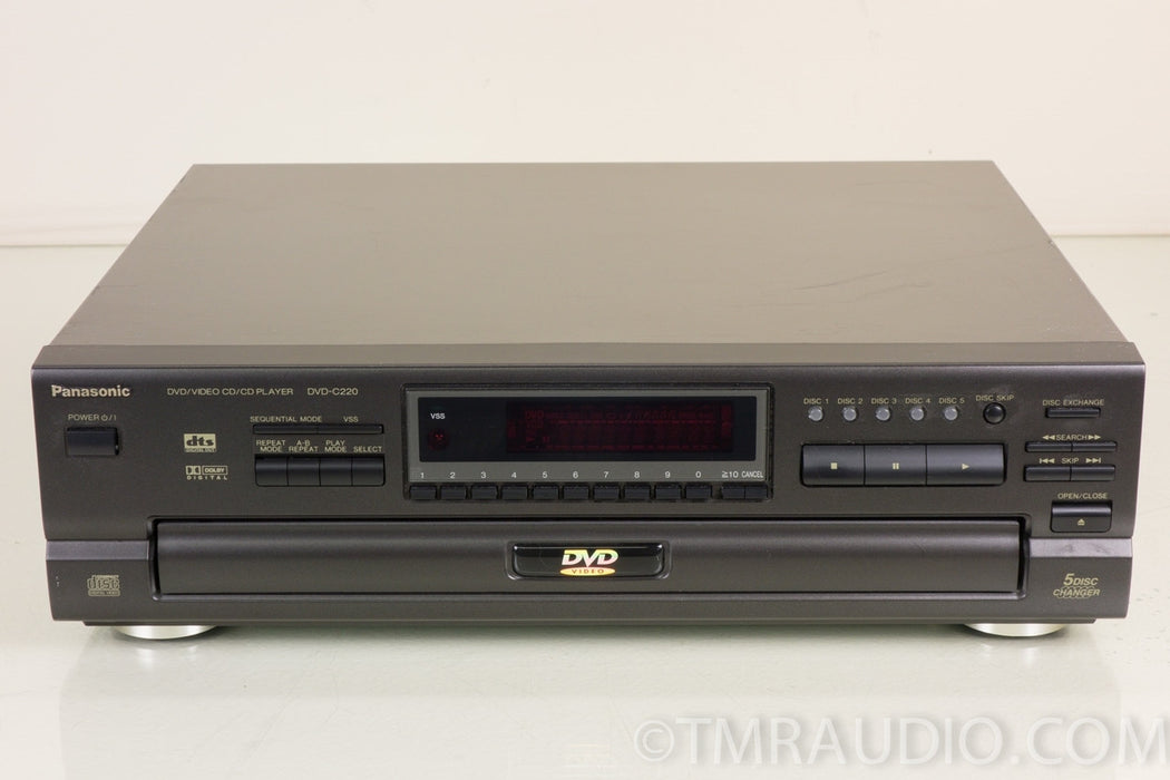 Panasonic DVD-C220 DVD/Video DVD/CD Player