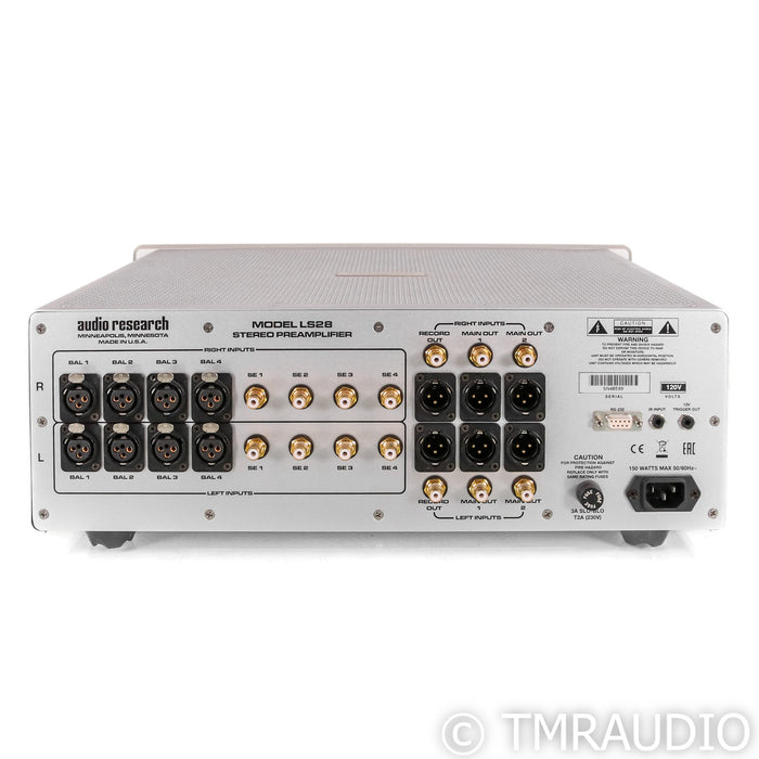 Audio Research LS28 Stereo Tube Preamplifier; Silver