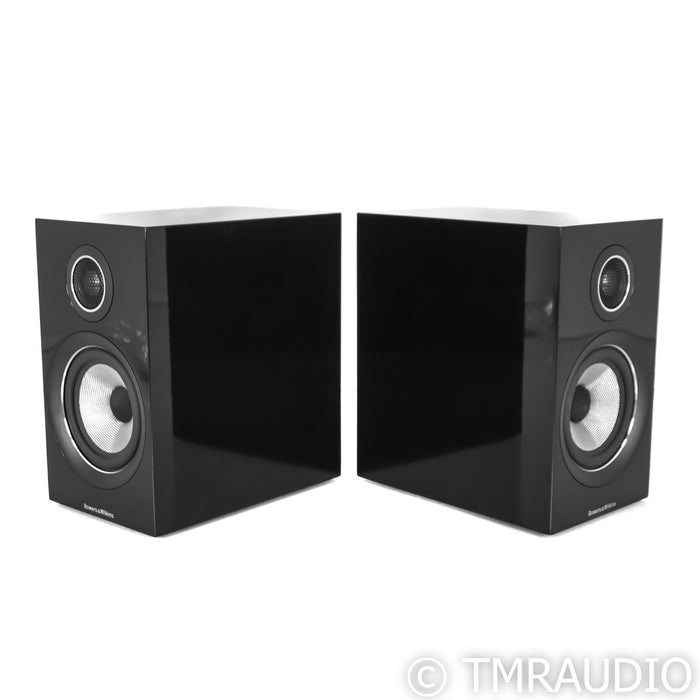 B&W 707 S2 Bookshelf Speakers; Piano Black Pair