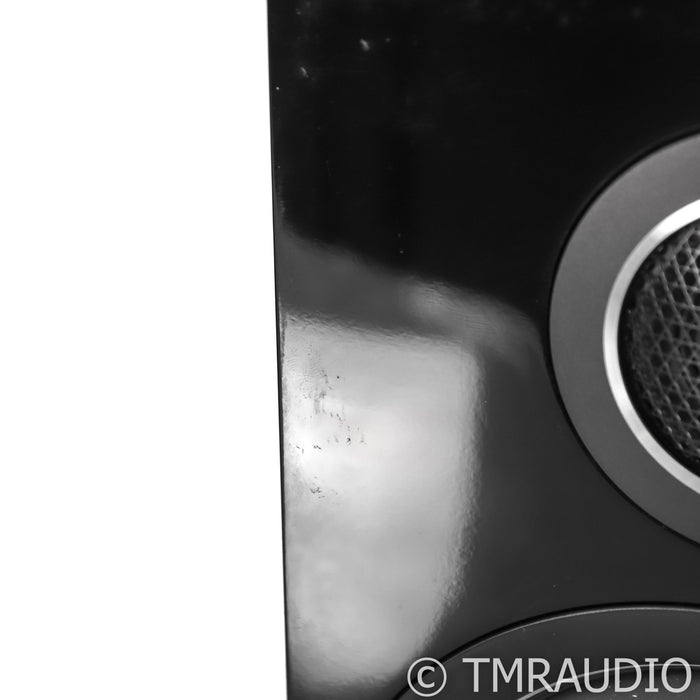 B&W 707 S2 Bookshelf Speakers; Piano Black Pair