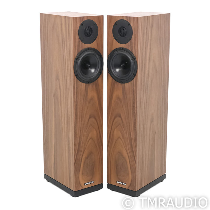 Spendor A2 Floorstanding Speakers; Walnut